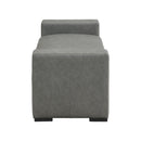 Ottoman With Unique Armrest Design For Living Spaces