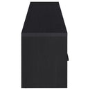 Murray - 70" 2-Door TV Stand Media Console - Black