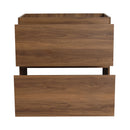 Modern Freestanding Bathroom Vanity Cabinet With Double Drawer