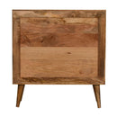 Close Knit Leaf Cabinet - Oak