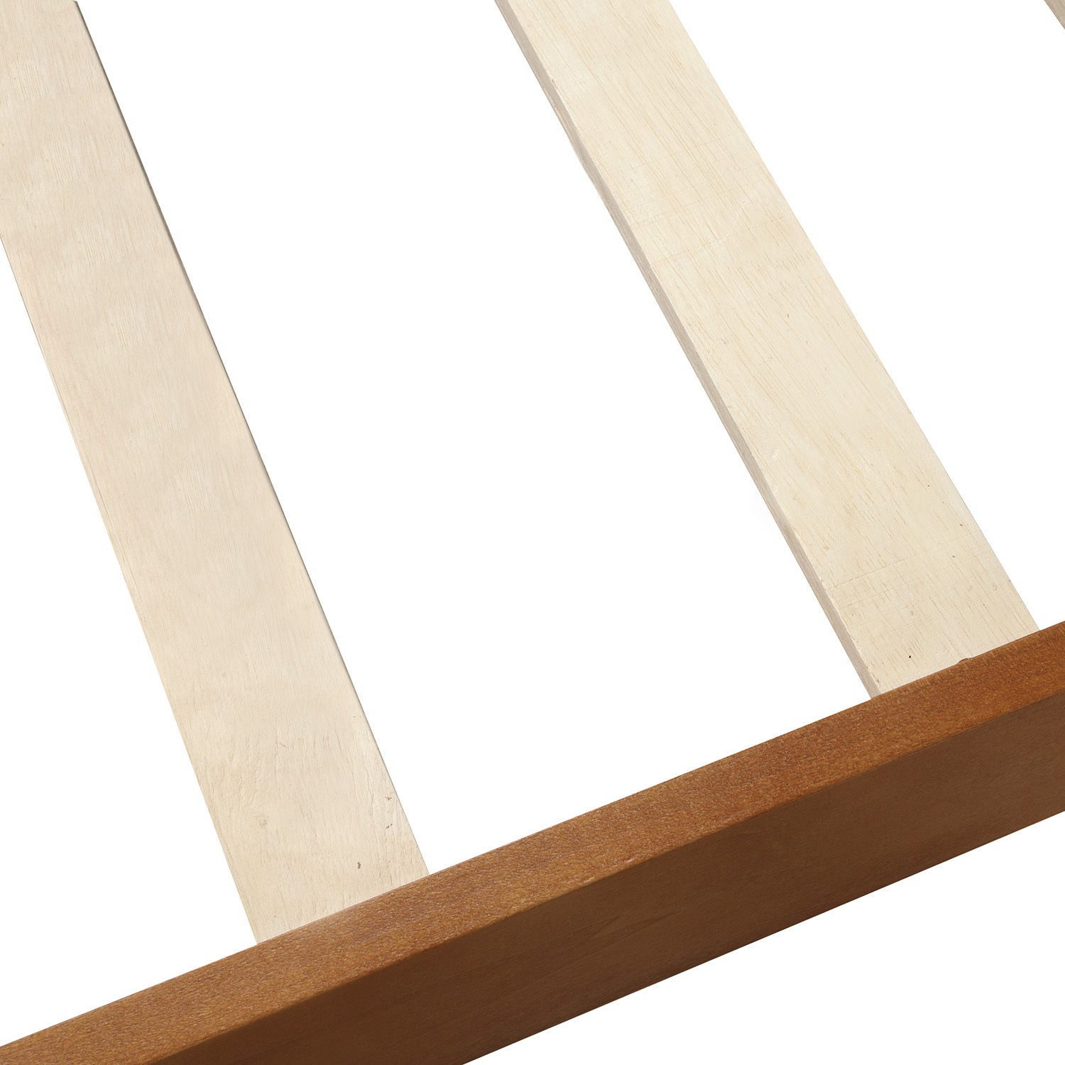 Wood Platform Bed Twin Bed Frame Panel Bed Mattress Foundation Sleigh Bed with Headboard/Footboard/Wood Slat Support - Atlantic Fine Furniture Melbourne FL