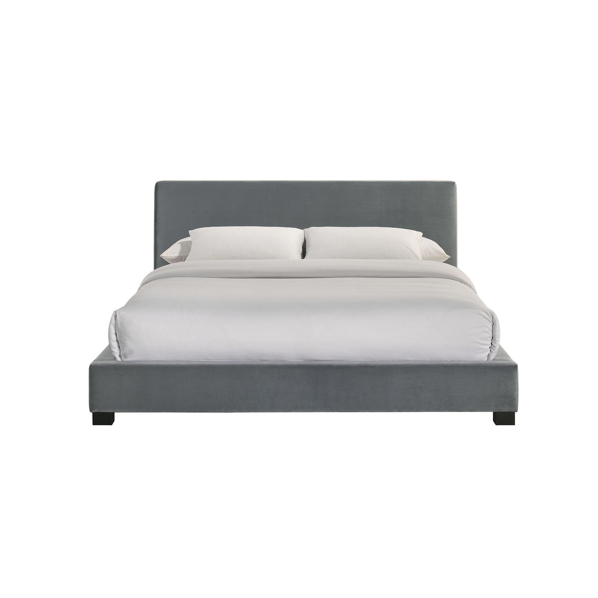 Brookhaven Upholstered Bed in Gray by Elements International, view 5