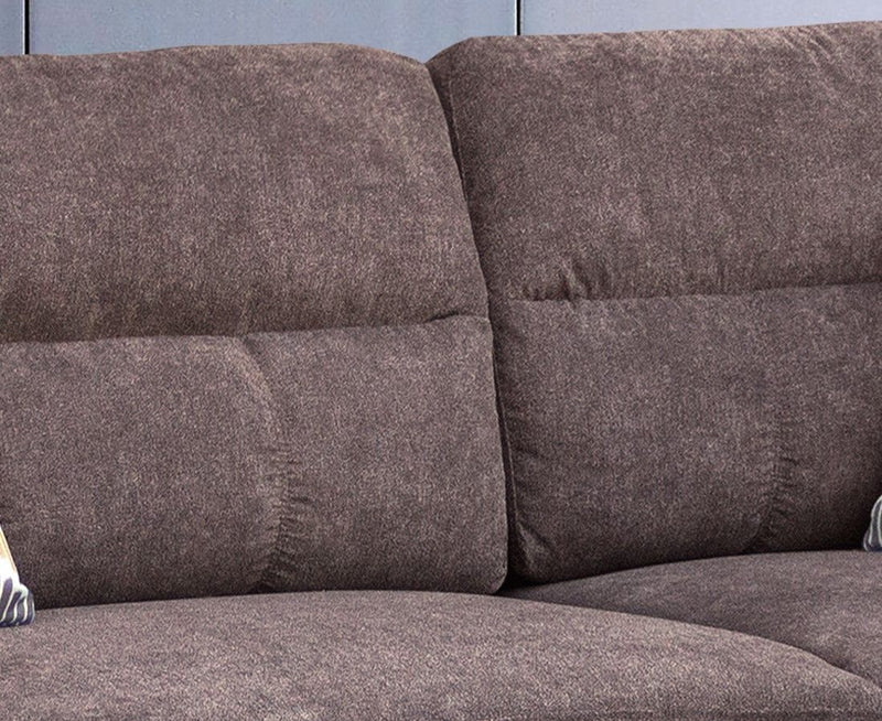 Diego - Fabric Sectional Sofa With Right Facing Chaise, Storage Ottoman, And 2 Accent Pillows