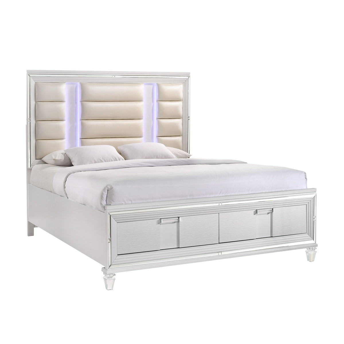 Twenty Nine Bed in White by Elements International, view 6