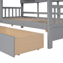Modern Design House Bed With Storage Shelf