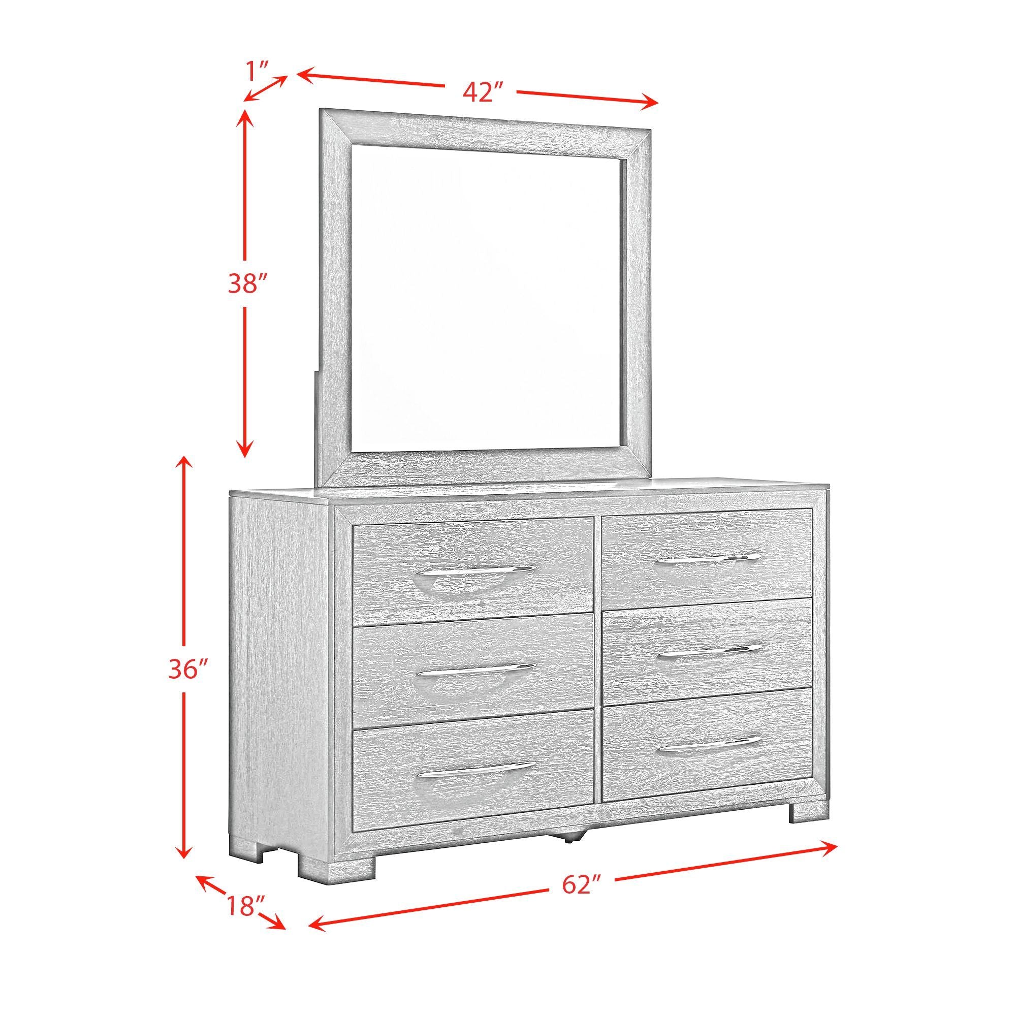 Allan - 6-Drawer Dresser