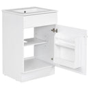Bathroom Vanity With Sink, Cabinet With Adjustable Shelf