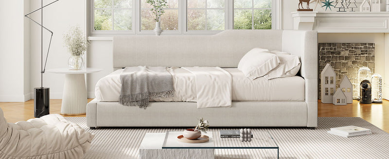L Shaped Upholstered Daybed