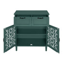 2 Door 2 Drawer Elegant Cabinet