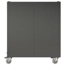 Heavy Duty Metal Storage Cabinet With Wheels 3 Drawer Tool Cabinet For Garage, Office, And Home Organizer Solutions