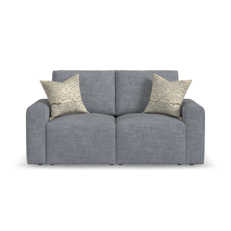 Dawson - Stationary Loveseat - Blue