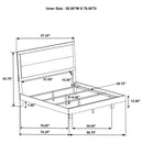 Trenton - Wood Panel Bed