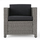 Stylish Outdoor Club Chair With Weather Resistant Cushions