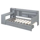 Daybed With 3 Drawers USB Ports And Desk