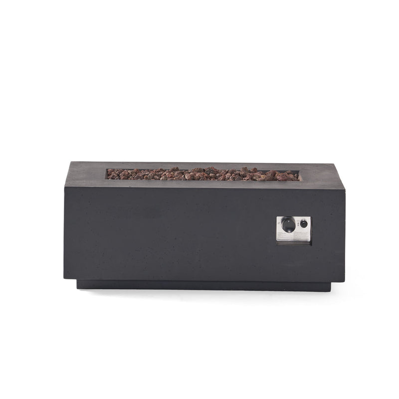 Contemporary Outdoor 40,000 Btu Propane Fire Pit