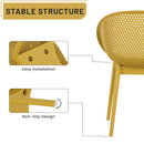 2 Pack Lounge Chair Set & Folding Square Table