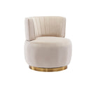 360 Degree Swivel Cuddle Barrel Accent Sofa Chair