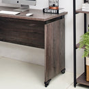 Urban - Farmhouse Composite Wood Writing Desk With Eco Friendly Material And Durable - Gray