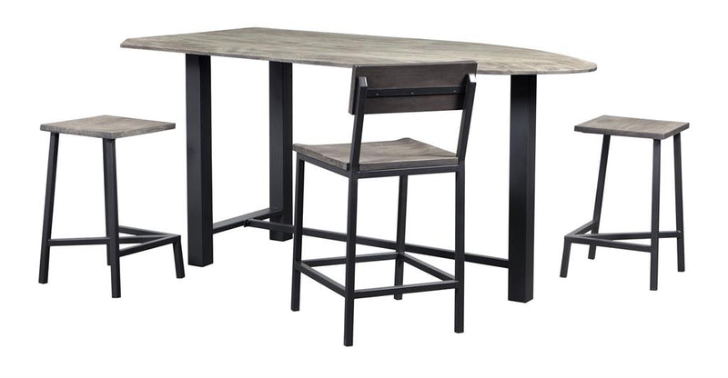 Set of 2 Yukon Counter Height Barstools