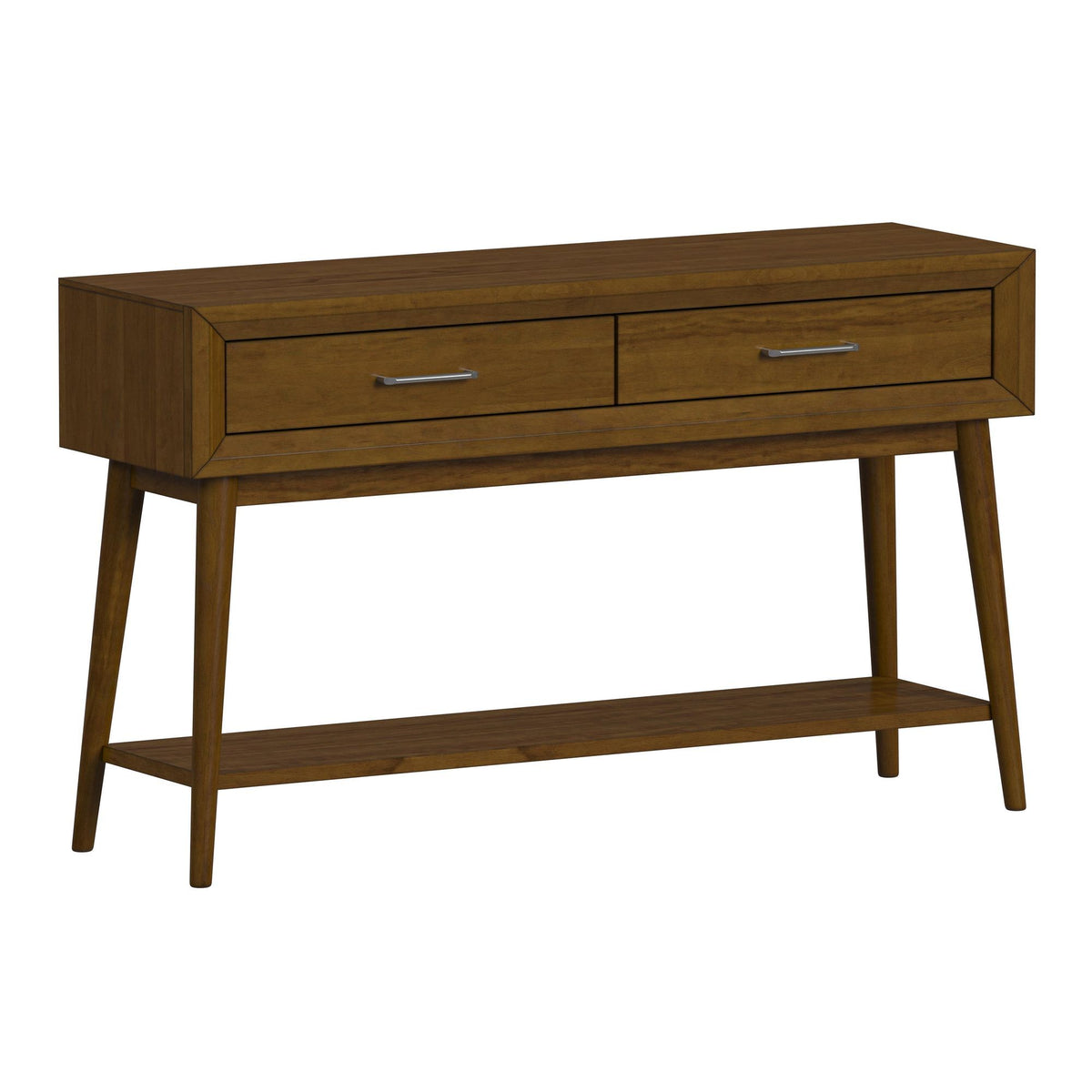 Santa Barbara Table in Dark Brown by Elements International, view 2