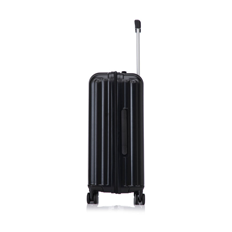 20" / 24" / 28" 3 Pieces / Set Spinner Wheel Luggage, Carry On Suitcase, With Cup Holder & USB Port & Phone Holder