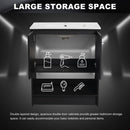 Modern Bathroom Vanity With Ceramic Sink, Freestanding Cabinet, Soft Closing Doors