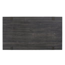 Abitha - Coffee Table With Industrial Powder Coated Metal Legs