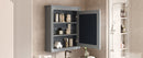 Wall Mounted Bathroom Storage Cabinet With Mirror, Medicine Cabinet With Height Adjustable Shelf