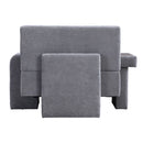 Modern Oversized Armchair With Soft Cushion For Living Room