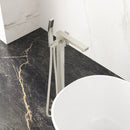 Freestanding Bathtub Faucet With Waterfall Tub Filler And Hand Shower