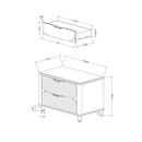 Laura - 5 Piece Bedroom Set With Upholstered Headboard