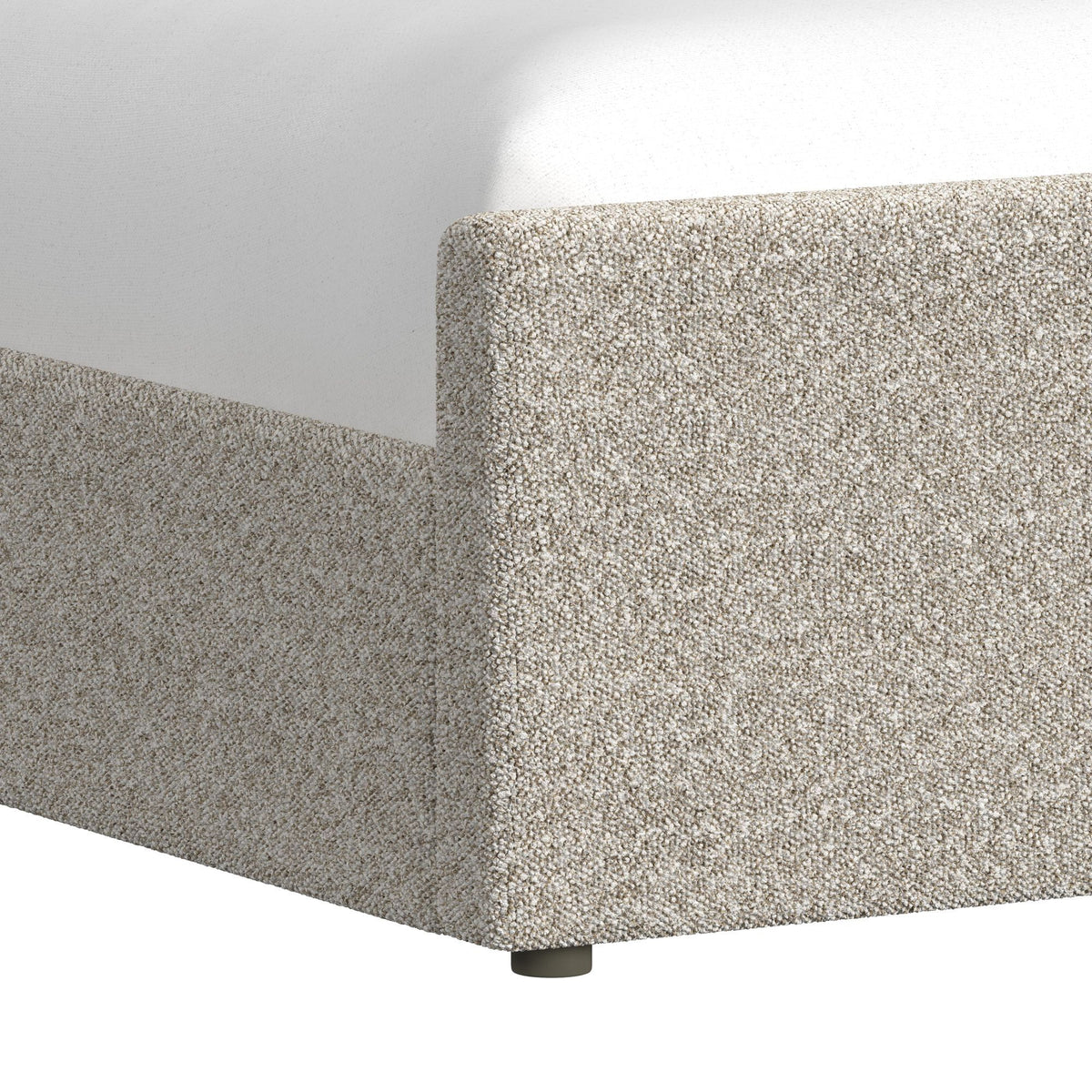 Stellar Upholstered Bed With 13 Slats in Beige by Elements International, view 4