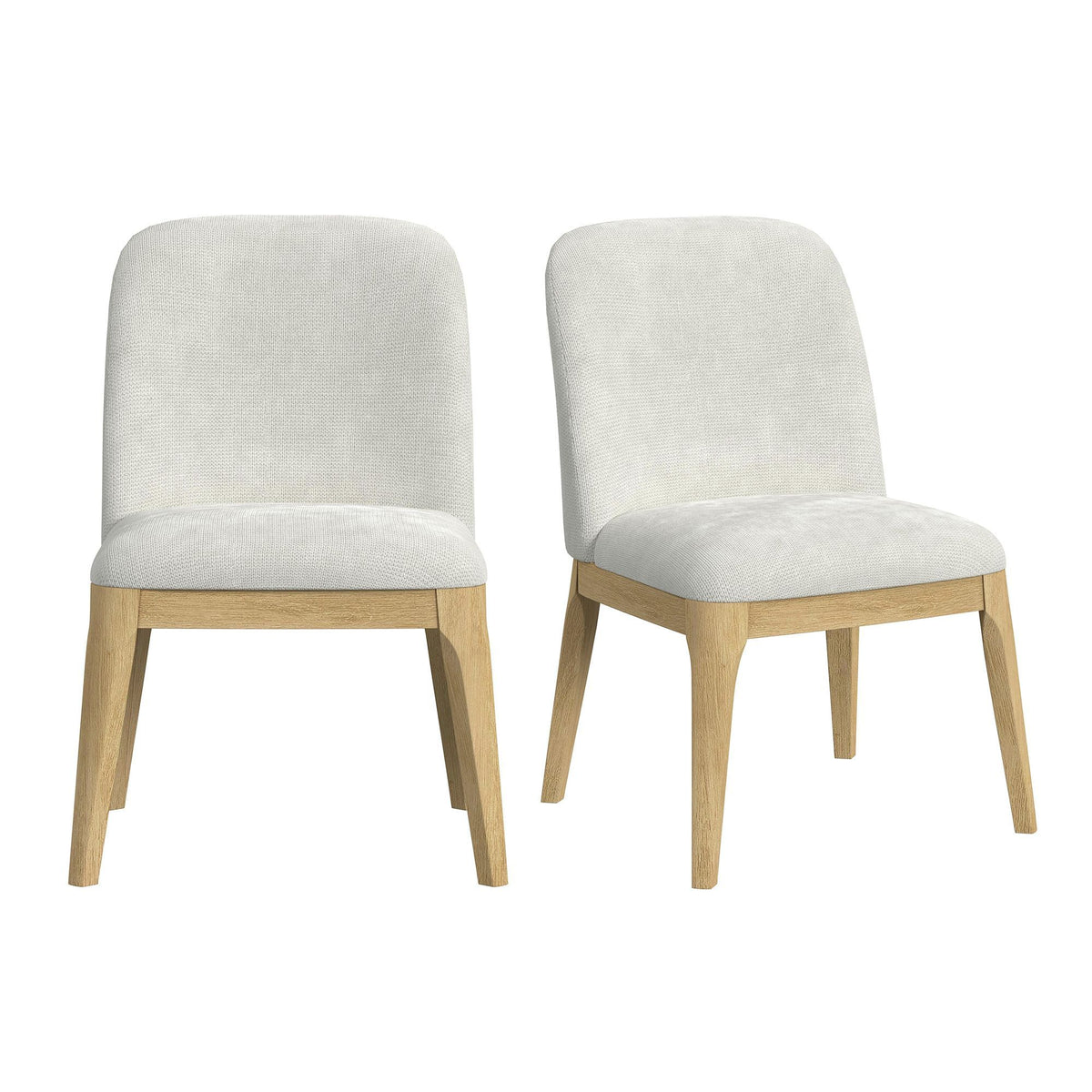 Sylvie Dining Side Chair (Set of 2) in Black by Elements International, view 2