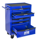 Rolling Metal Tool Chest With Drawers, Steel Storage Cabinet With Ball Bearing Slides
