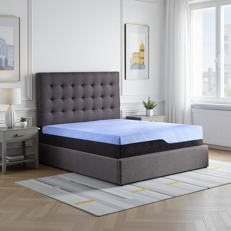 Refresh - 12" Hybrid Cooling Gelcare Memory Foam And Coil Mattress