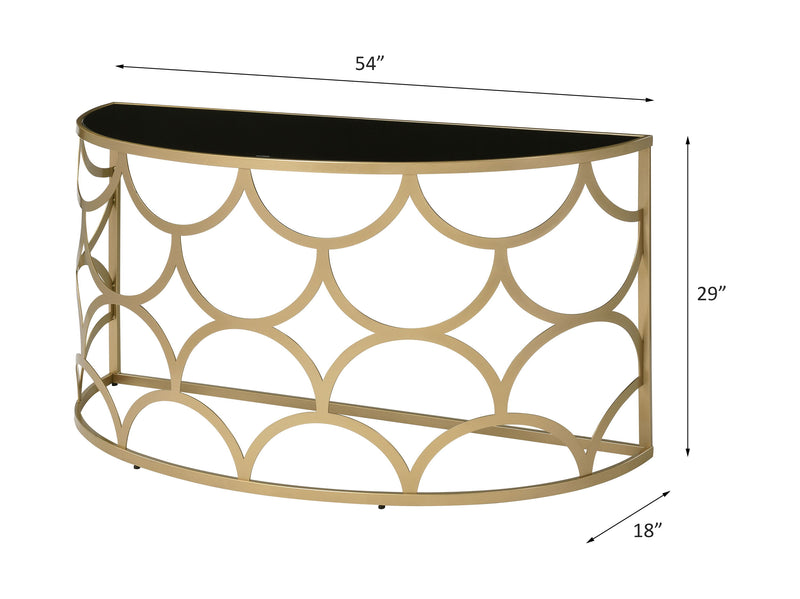 Altus - Console Table - Gold