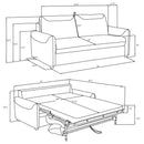 Rylie - Upholstered Sofa Sleeper With Mattress