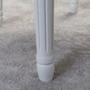 French Country Dining Chair Set With Round Backrest