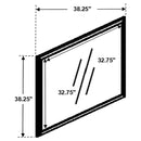 Louis Philippe - Mirror - Atlantic Fine Furniture Inc