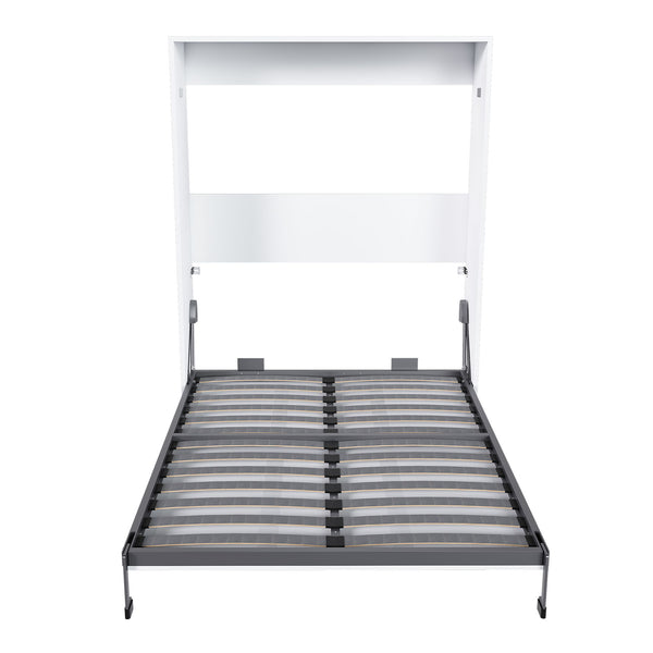 Queen Murphy Bed, Space Saving Design - White