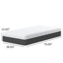 Pur Chill - 12" Soft Mattress With Phase Change Cooling Fabric
