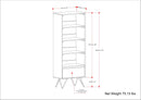 Hunter - Tall Bookcase - Natural