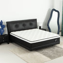 12" Hybrid Mattress With Individual Pocket Spring, Comortable Memory Foam