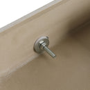 Contemporary Wall Mounted Bathroom Vanity With Dual Resin Sink And Soft Close Drawer