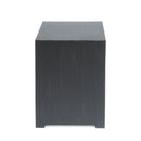 Modern Tank Holder Side Table With Powder Coated Frame