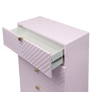 Gaines - Chest - Pink High Gloss
