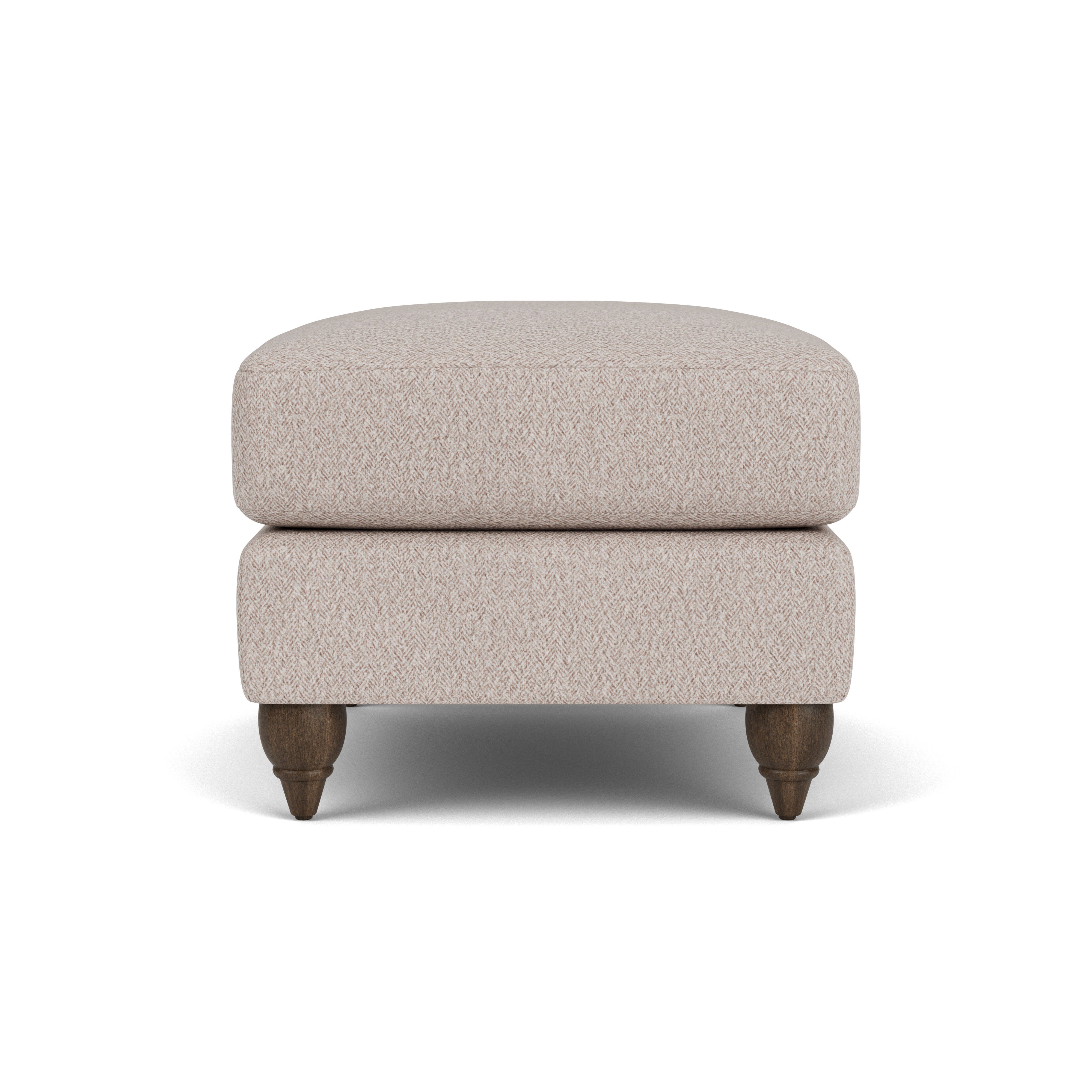 Stella - Ottoman - Light Gray - Atlantic Fine Furniture Inc