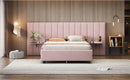 Upholstered Platform Bed With Big Headboard