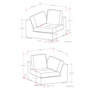 Jasmine - Handcrafted Sofa