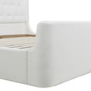 Brooks - Contemporary Tufted Shelter Platform Bed